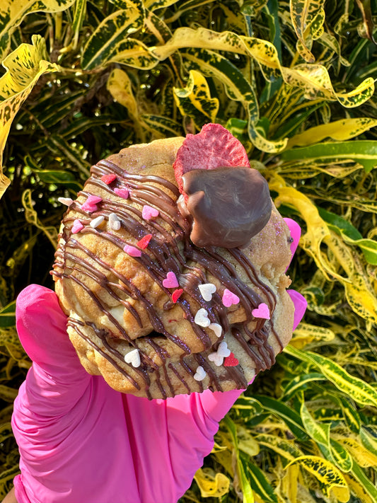 Fresas con Chocolate Cookie