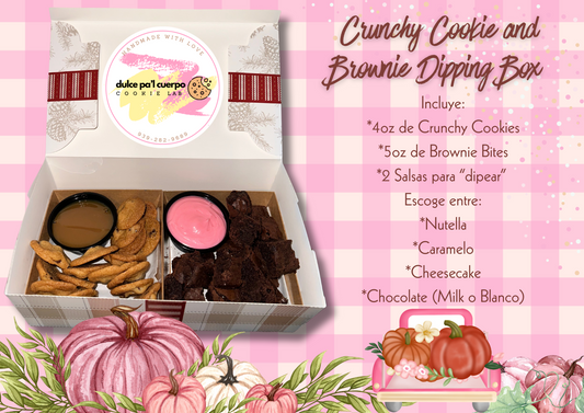 Crunchy Cookie and Brownie Dipping Box